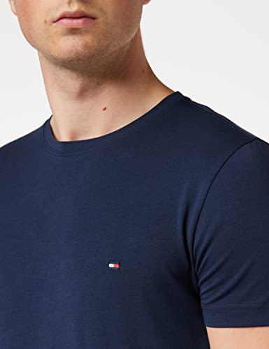 Tommy Hilfiger Heren Core Stretch Slim Cneck Tee T-shirt - Image 5