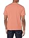 Vince Mens Garment DYE S/S Crew,Washed Natural Wine,Large