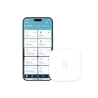 Aqara Vibrationssensor, Erfordert Aqara Hub, Zigbee-Verbindung, Drahtloser Mini-Glasbruchmelder für Alarmanlage und Smart Home, Kompatibel mit Apple HomeKit