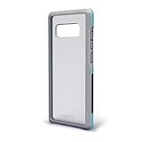 Bodyguardz - Trainr Pro Case for Samsung Note 8, Extreme Impact and Scratch Protection - Gray/Mint...