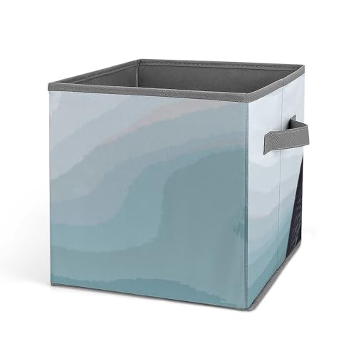 Vêtements bien rangés avec le bac pliable Antarctique à poignées - 2