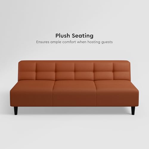 Image of Interio by Godrej Suez 3-Seater Synthethic Leather Sofa