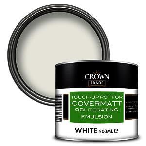 Crown Trade Covermatt Obliterating Emulsion White 500ml