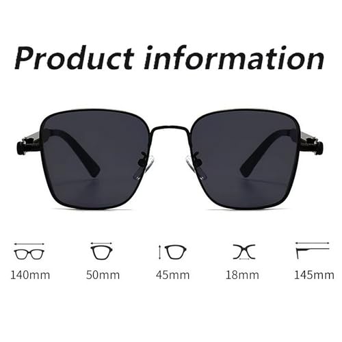 Image of Dervin UV Protected Square Sunglasses for Men and Women