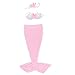 ABOOFAN 1 Juego de Ropa de Sirena para Fotografía de Bebé Recién Nacido Conjunto de Disfraz de Sirena de Lana de Tejido Hecho a Mano para Bebés Trajes de Vestir para Niños Pequeños