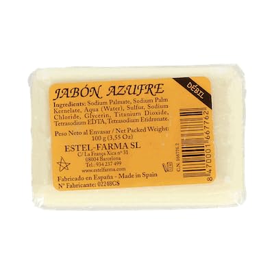Jabón Azufre Dévil 5% 100 grs