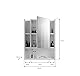 Badezimmer Spiegelschrank Badspiegel Spiegel Venice, Holzwerkstoff, weiß, 60 x 77 x 17 cm ohne Beleuchtung
