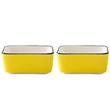 Conception légère et durable: conçue avec un style peu encombrant et une forme, légère à tenir et sûre à utiliser; construction robuste et durable, résistante aux coupures, ne vous inquiétez pas que les assiettes à salade puissent se casser une fois