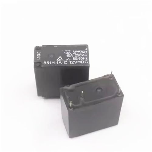 Relais 851H-1A-C 12 V CC 10A : Haute résistance thermique pour commutation stable