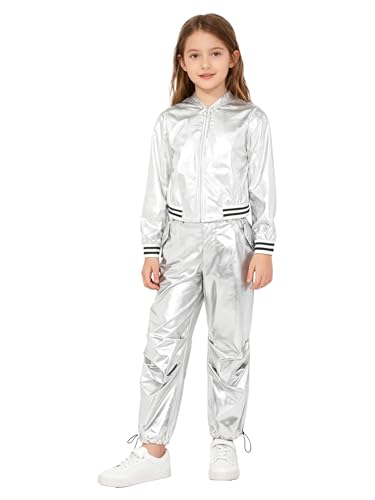 Tenue de sport fille pour cours de danse moderne jazz et hip hop avec capuche