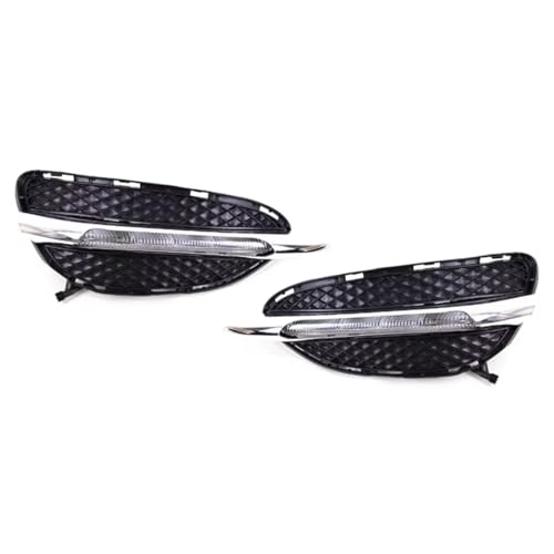 faros antiniebla Compatible Con Benz Para W212 E180 E200 E260 E320 E400 Clase E 2014-2015 Luz Antiniebla DRL Luz De Circulación Diurna Conjunto De Lámpara De Conducción.