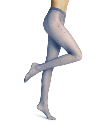 Image of FALKE Women's Dot Tights, Ultra Sheer 15 Denier, Dot Pattern, Trendy Stockings, 1 Pair