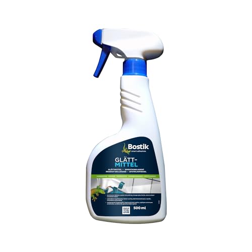 BOSTIK Fugen Glättmittel Anwendungsfertiges Glättmittel für Schöne Fugen Für Silikon- Hybrid- & PU-Dichtstoffe pH-neutral Farbecht 500ml