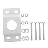 TOBBOMEY Soporte para de Luz de Panel Solar Instalación Exterior Accesorios de Montaje Alta Estabilidad Soporte Resistente Compatible de Hormigón