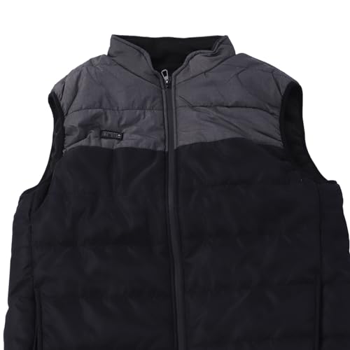 Jaquetas Aquecidas, Colete Aquecido de Fibra de Poliéster Com Ajuste Fino e Fechamento Com Zíper 4 C