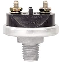 Tectran TV13250 Stoplight Switch , 3-5 psi Actuation Pressure, 1/4" NPT Thread, 2 Terminals