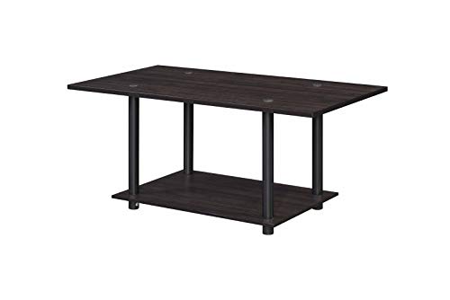 Image of DeckUp CF9048 Tube-N-Turn Engineered Wood Coffee Table (Dark Wenge, Matte Finish)