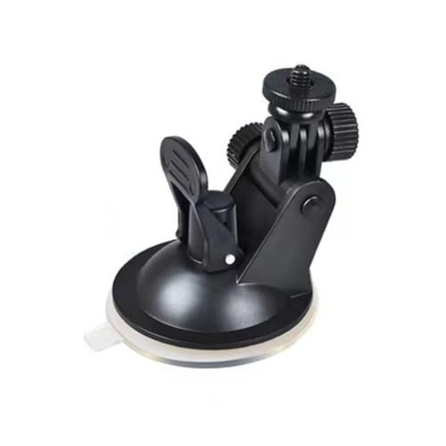 AMSLSIU Mini Soporte Universal de plástico para cámara de salpicadero, Soporte para vehículo, Soporte para Coche, Agarre Fuerte, Soporte de Ventosa, Soportes Reutilizables para cámara de grabación