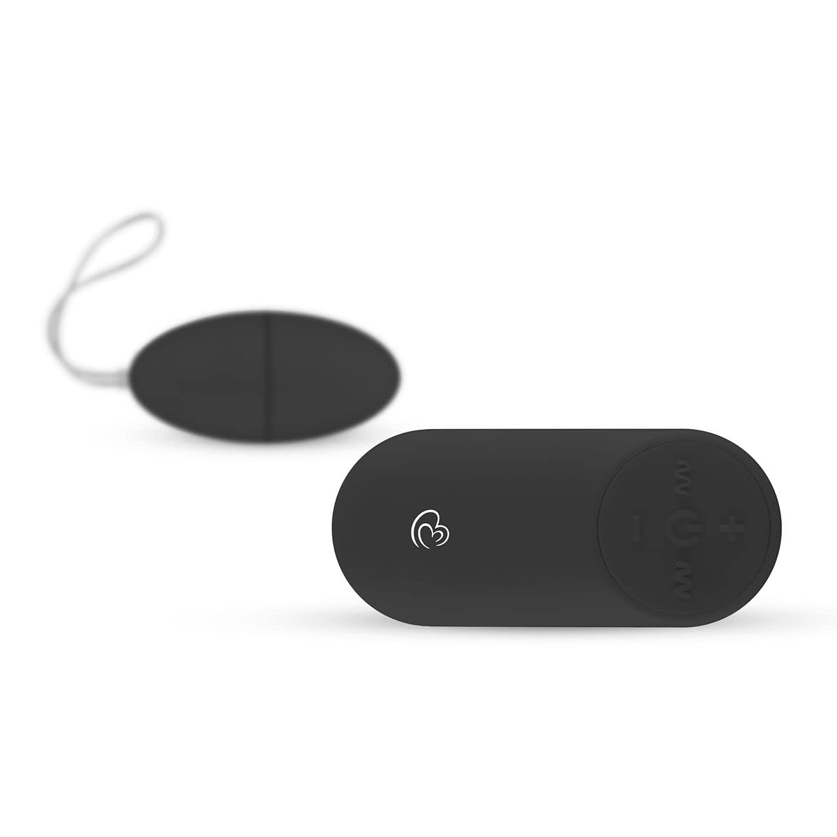 Easytoys Uovo Vibrante a Controllo Remoto, Nero - 124 g