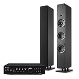 Streaming BT et connexions audio complètes : Diffusez votre musique via BT depuis smartphone ou tablette ou connectez un téléviseur grâce aux entrées USB, AUX et optique.