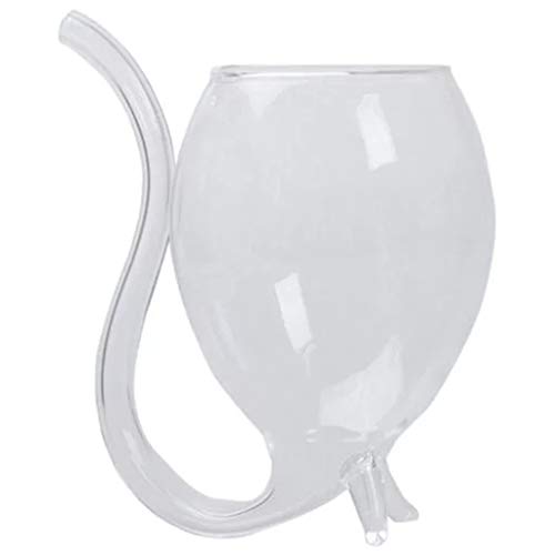 jieGorge Vaso de vino y whisky resistente al calor, taza de té, taza de té, 300 ml, cocina, comedor y bar para el día de Pascua (B)