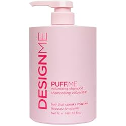 PUFF.ME Volumizing Shampoo by DESIGNME | Shampoo Hair Volumizer with Sunflower Seed Oil Adds Body & Bounce | Color-Safe Volumizing Shampoo for Fine Hair | Paraben & Sulfate Free Shampoo