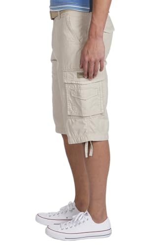 Unionbay Men's Cordova Belted Messenger Cargo Short - Reg and Big and Tall Sizes