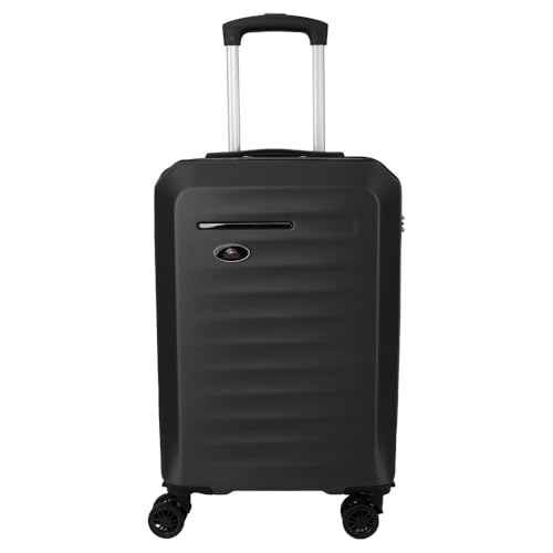 Mala de Viagem de Bordo Expansível Fibra Rígida ABS com Rodas duplas de engate removível que giral 3