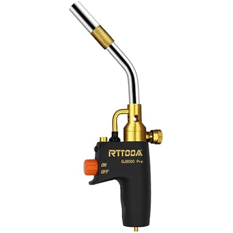 High Intensity Propane Torch Head with Superior Ignition Cover