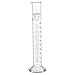 Measuring Cylinder, 100ml - Class A, Tolerance: ±0.50ml - Borosilicate Glass, Blue Graduations - Round Base - Eisco Labs