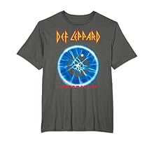 Official Def Leppard T-Shirt Part of the Official Def Leppard Collection by Def Leppard Lightweight, Classic fit, Double-needle sleeve and bottom hem