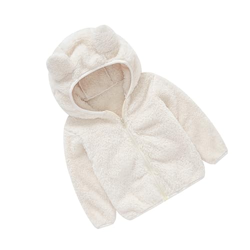 Homoyoyo 1 Pieza suéter bebé otoño Invierno Abrigo con Capucha de bebé Abrigo de Peluche de bebé
