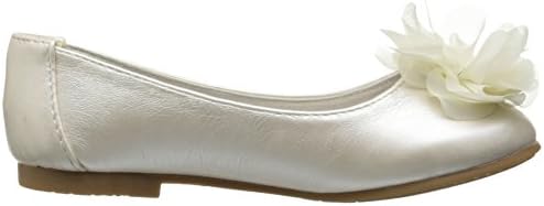 Swea Pea & Lilli Lucy Youth Girls Size 2 Ivory Flats Shoes, 2 Little Kid | Image 5
