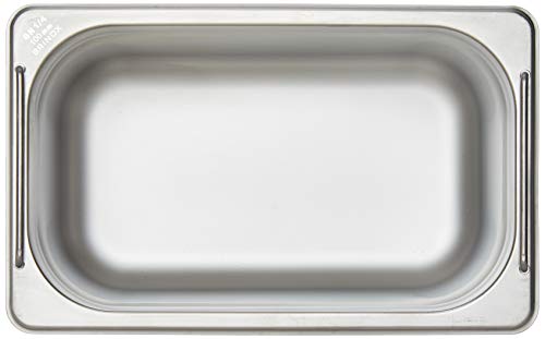 Cuba Gn 1/4 100 Mm - 2, 8 Lts C/alca Brinox Aço Inox