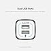 USB Wall Charger, Charger Block, AILKIN 2.1A Multiport Fast Charge Power Brick Cube for iPad, iPhone, Samsung Galaxy, Google Pixel, Motorola, Huawei, HTC, LG-2 Pcs, USB Box Charging Plug AC Adapter