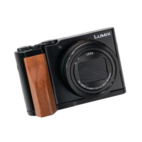 �Ή� Panasonic LUMIX TZ300 ZS300 �J������p L�^�v���[�g ���g���f�U�C���̖ؐ��O���b�v �V�R���C�� �E�l�d�グ �f�U�C�� �n���h�� Arca�W���d�l ��ʊJ�� �O�r�Ή� (�u���E��)