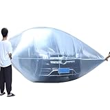 Universal Plastic Car Cover,Fully Enclosed Sealed Car Flood Cover,Reusable Plastic Car Cover,Prevent Cars from Being Flooded,PE Material 13.1×22.9ft Suitable for Most Cars and SUVs