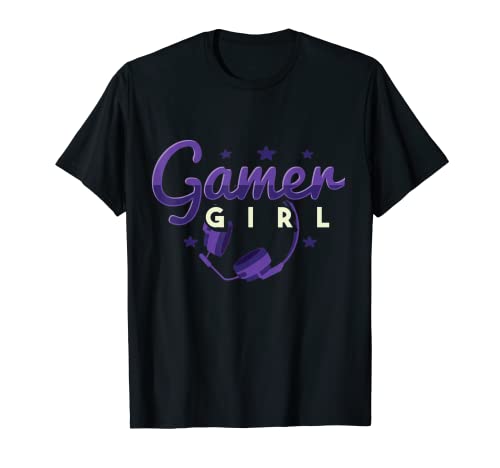 Gamer Girl Shirt Regalos de videojuegos para mujeres Gamers Camiseta