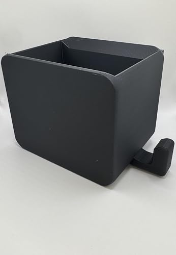 Meter/DVOM Holder | Hutch Mount for Snap-on/Icon/US General Series 2 | Toolbox Accessory (Black)