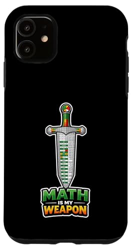 Math Is My Weapon Nerd ���[���A �I�^�N�X�^�C�� �X�}�z�P�[�X iPhone 11 �p