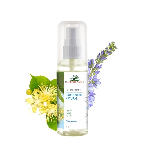 Corpore Sano - Desodorante en Spray Tilo y Salvia, Natural,...