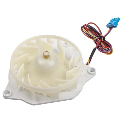 Motor de ventilador evaporador de refrigerador EAU64824806, 12 V 1 A CC, repuesto para refrigeradores LG, bajo ruido, eficiencia energética, construcción ABS