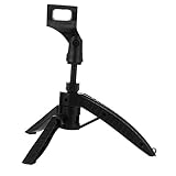 Support de microphone : ajustez librement la hauteur, ajustez l'angle approprié de haut en bas, conception raisonnable et plus humaine, pied de micro