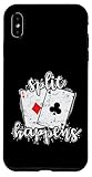 Installation facile Split Happens Casino Jeu de Cartes USA Coque pour iPhone XS Max