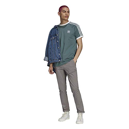 T-shirt adidas Classics avec trois bandes blanches iconiques brodées sur les manches