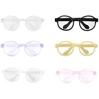 6uds Minigafas para Muñecas de 13cm, Pequeños Gafas Decorativas