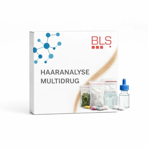EXPRESS Haartest - Bavarian Lifescience - 5 Drogenarten AMP, METAMP, COC, OPI & CAN - Laboranalyse der Haare - Diskret, Schnell & Sicher - Als MPU Vorcheck
