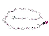 Algopix Similar Product 2 - Pink Pearl Row Counter Chain for