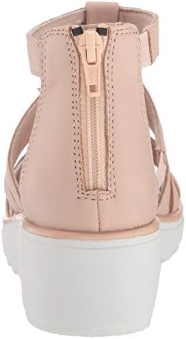 Clarks Women's Jillian Nina Wedge Sandal, Blush Leather, 8 M US | Image 2