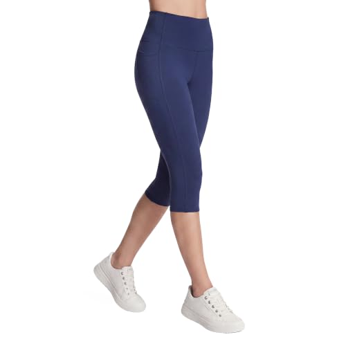 Image of Skechers Women's High Rise Goflex Hw Regular Fit Capri Leggings